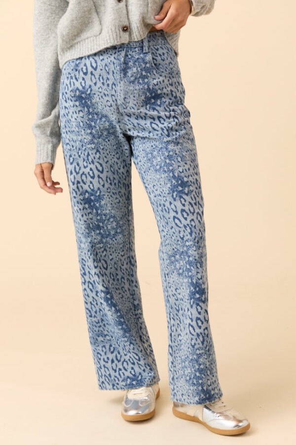 Scarlett Leopard Print Jeans